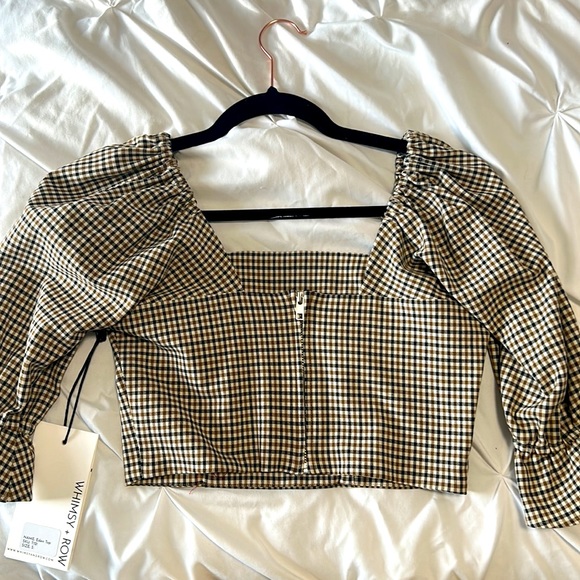 Whimsy + Row company. Plaid too. Size small. Never worn - Picture 2 of 3
